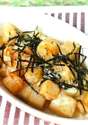 時短簡単☆餅&大根の和風チーズグラタン♪-レシピのメイン写真