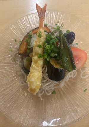 夏野菜のおろしぶっかけそば-レシピのメイン写真
