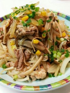 豚肉とお助け野菜のコクバター醤油炒め♪-レシピのメイン写真