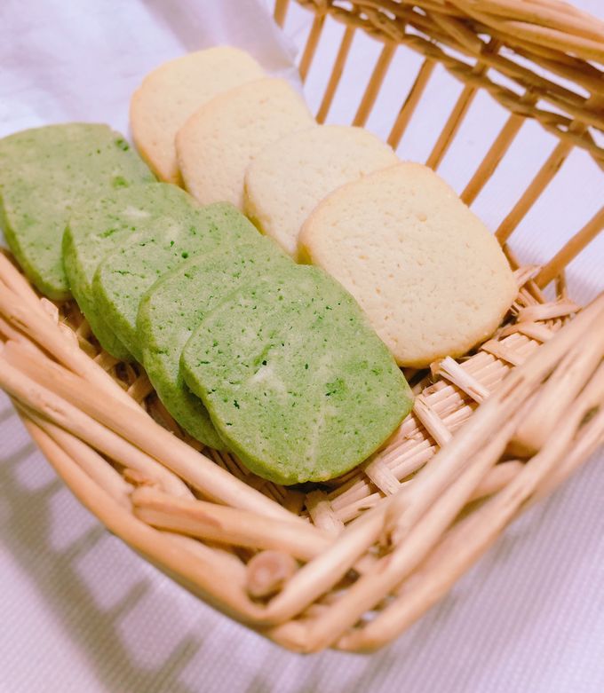 簡単♪さっくりクッキー(プレーン&抹茶)-レシピのメイン写真