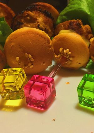 たこ焼き器＊ミニハンバーガー＊簡単-レシピのメイン写真