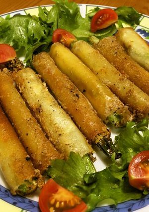 アスパラガスとチーズの春巻き-レシピのメイン写真