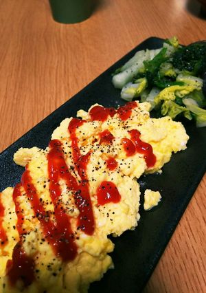 簡単❗ふわふわスクランブルエッグ❤-レシピのメイン写真