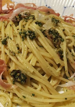 簡単！時短！　本格バジルソースのパスタ-レシピのメイン写真