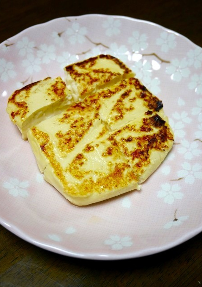 簡単！絹ごし豆腐で焼き豆腐を作るの巻き-レシピのメイン写真