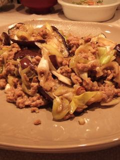 なすとひき肉のあっさり中華炒め-レシピのメイン写真