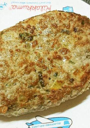デカッ！かさ増しれんこんハンバーグ♪-レシピのメイン写真