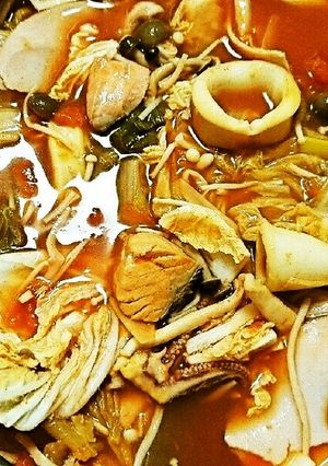 トマト鍋-レシピのメイン写真