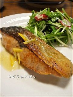 鮭のムニエル✿麺つゆ柚子バター-レシピのメイン写真
