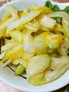 セロリのゆず甘酢漬け-レシピのメイン写真