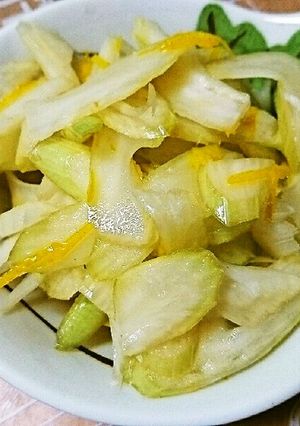 セロリのゆず甘酢漬け-レシピのメイン写真