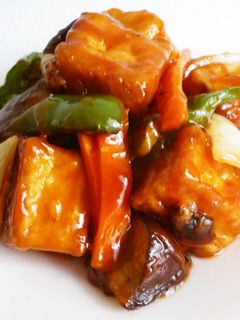 肉の代わりに厚揚げで 酢豚風炒め-レシピのメイン写真