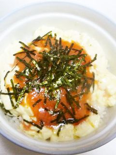 明太バター豆腐丼-レシピのメイン写真