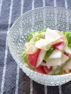 さっぱりセロリと大根の酢の物-レシピのメイン写真