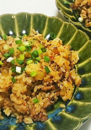 豚肉とちりめんじゃこと食べるラー油の炒飯-レシピのメイン写真