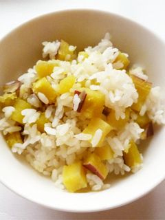 さつまいもの炊き込みご飯-レシピのメイン写真