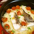 鯛の切り身でパエリア風鯛めし