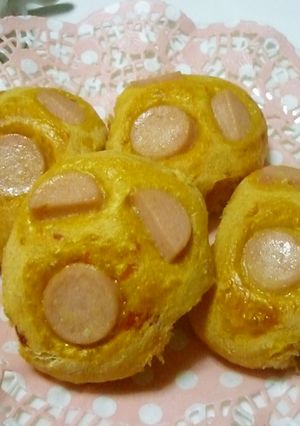 ねこのてパン-レシピのメイン写真