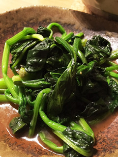 ほうれん草のにんにく&ポン酢炒め♡-レシピのメイン写真