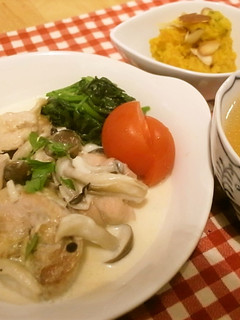 鶏のきのこクリーム-レシピのメイン写真