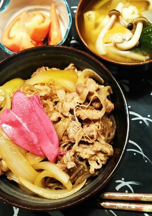 育ち盛り男子も満足★満腹牛丼-レシピのメイン写真