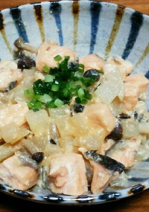 鮭と大根のちゃんちゃん焼き-レシピのメイン写真