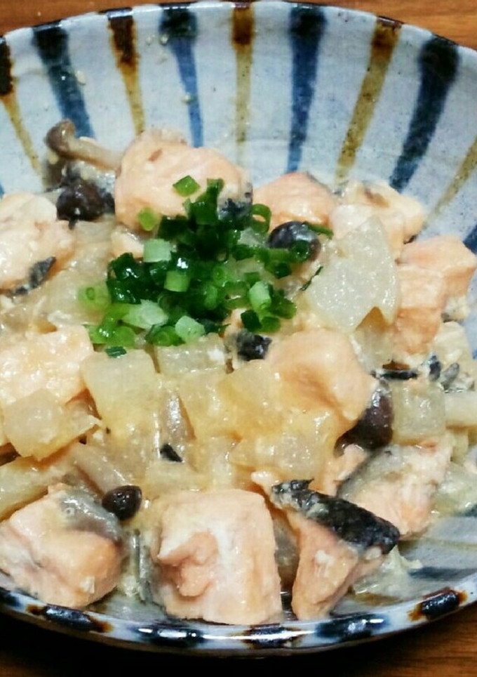 鮭と大根のちゃんちゃん焼き-レシピのメイン写真
