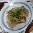 旨い‼大根スライスと豚肉の醤油炒め♪