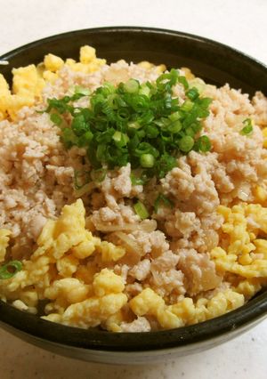 あっさり鶏そぼろご飯-レシピのメイン写真
