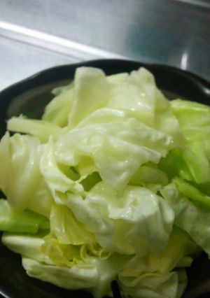 神キャベツ。材料キャベツのみ♪-レシピのメイン写真