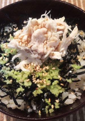 号泣ワサビ飯-レシピのメイン写真