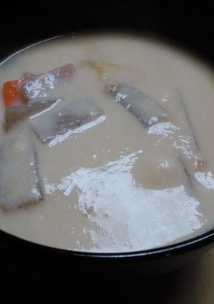 *濃ゆいかす汁*-レシピのメイン写真