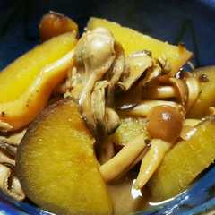 รูปของ 牡蠣とさつまいもの甘辛煮