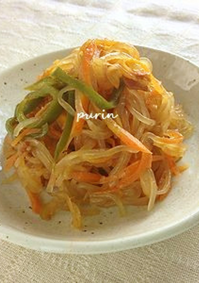 作り置きにも♪焼きそば風しらたき-レシピのメイン写真