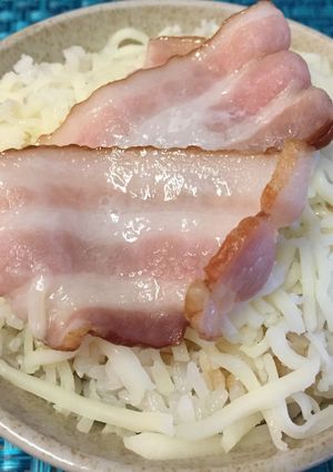 チーズベーコンご飯☆おひとりさまズボラ飯-レシピのメイン写真