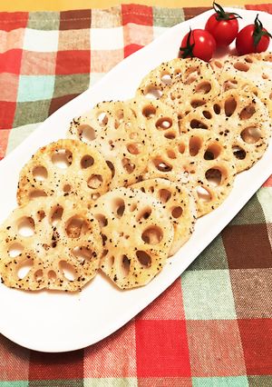 簡単おつまみ☆レンコンステーキ-レシピのメイン写真
