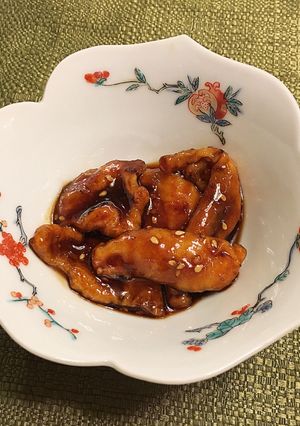 鶏皮の甘酢あん-レシピのメイン写真