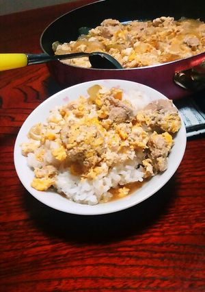 簡単、親子丼-レシピのメイン写真
