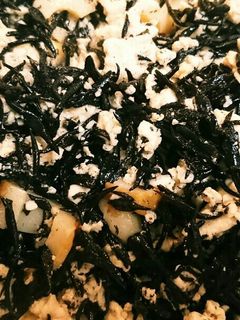 ひじきと豆腐の炒め煮-レシピのメイン写真