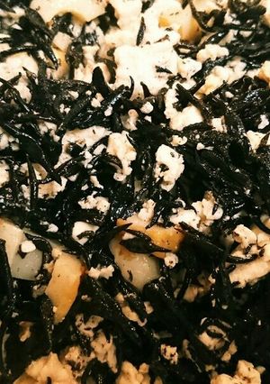 ひじきと豆腐の炒め煮-レシピのメイン写真