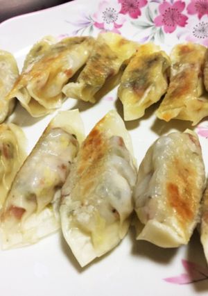 肉無しヘルシー！大蒜の芽の餃子☆-レシピのメイン写真