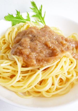 すりおろしりんごの冷製サラダパスタ-レシピのメイン写真