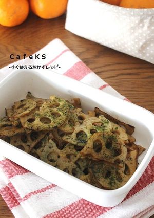素材一品だけ！調味料一つレンコンきんぴら-レシピのメイン写真