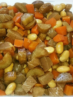 簡単ヘルシー美味しい☆野菜とお豆の煮物♪-レシピのメイン写真