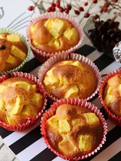 HMで簡単 さつまいものカップケーキ-レシピのメイン写真