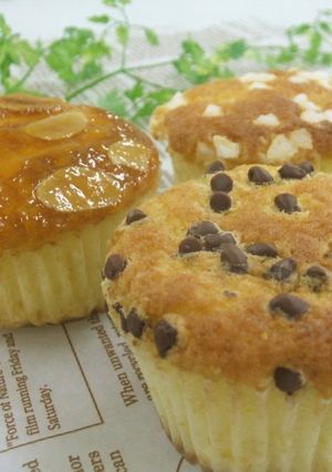 バレンタインデーに手作り「カップケーキ」-レシピのメイン写真