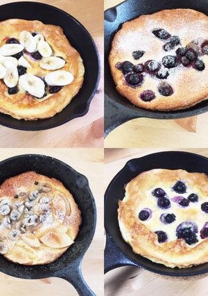 簡単 LODGE スキレットパンケーキ-レシピのメイン写真