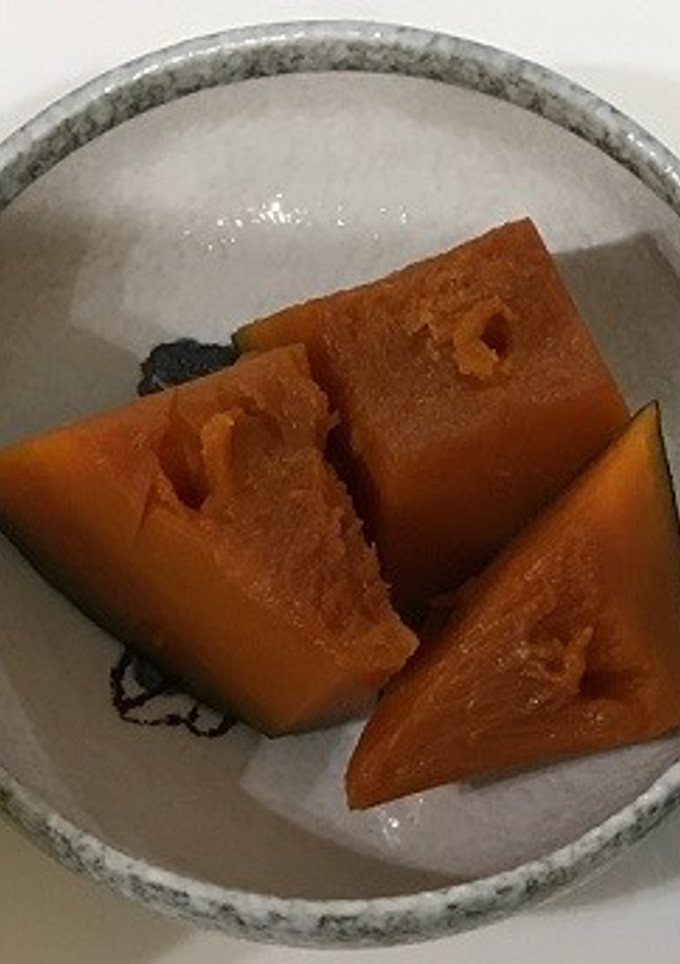しっとりあま～い♡かぼちゃの煮物-レシピのメイン写真