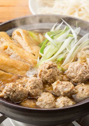 寒い日には！コリコリなんこつの鶏団子鍋-レシピのメイン写真