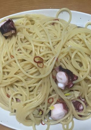タコのペペロンチーノ タコペペ-レシピのメイン写真